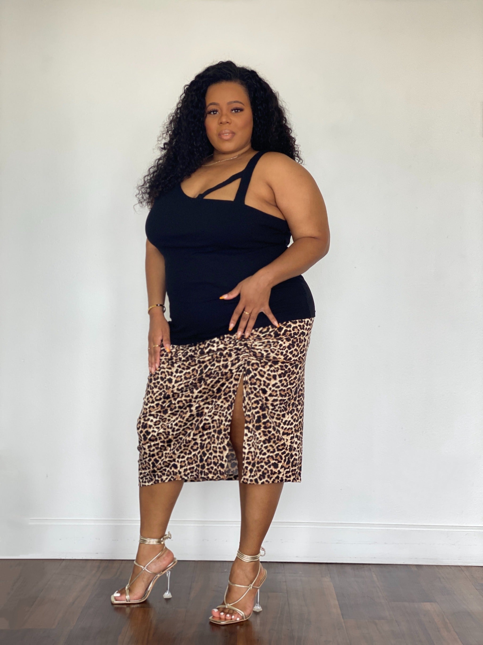 Cheetah skirt sales boutique