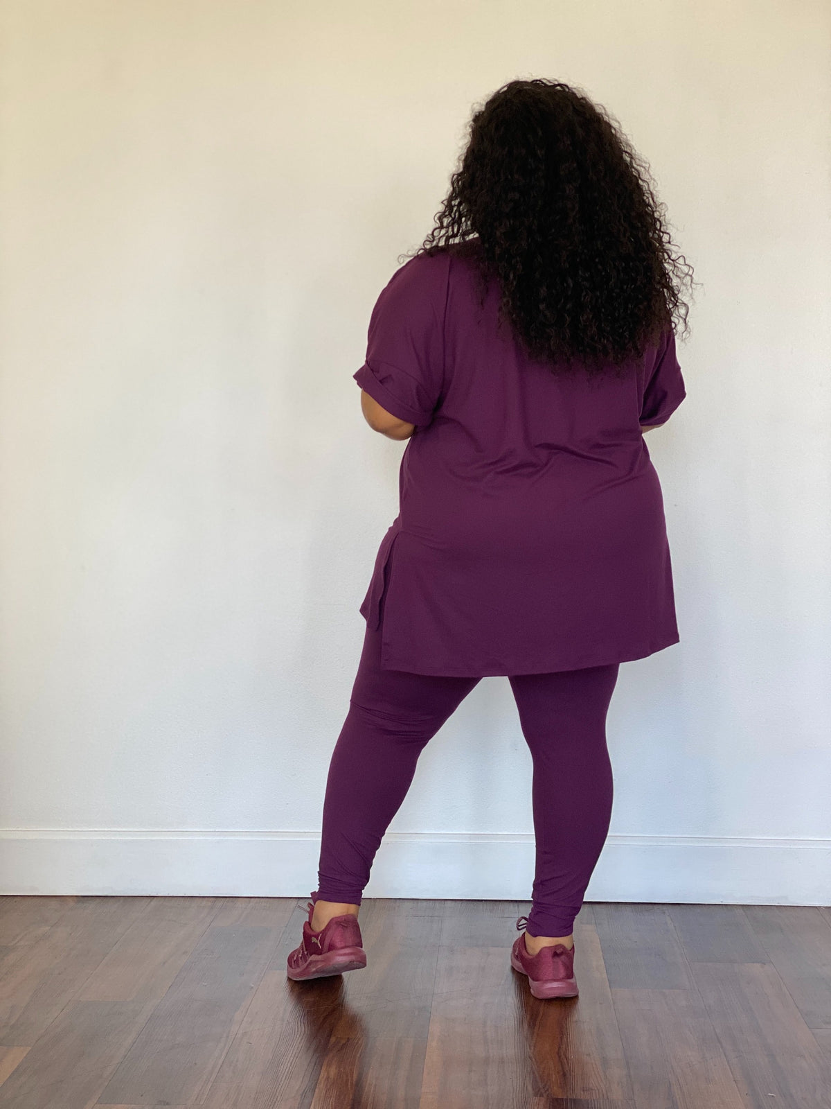 Essential Leggings Set | Plum
